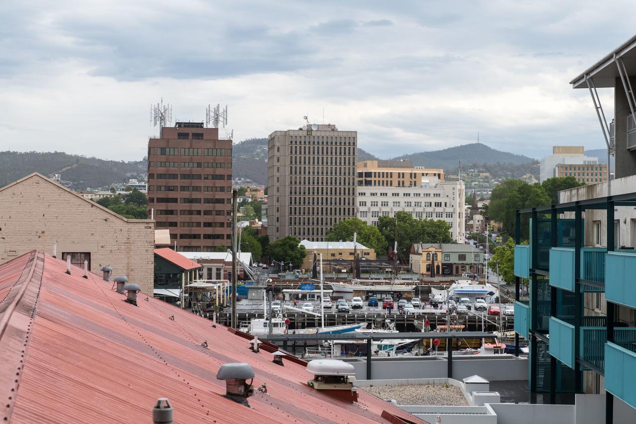 Sullivans Cove Apartments Хоубарт Екстериор снимка Albuquerque skyline